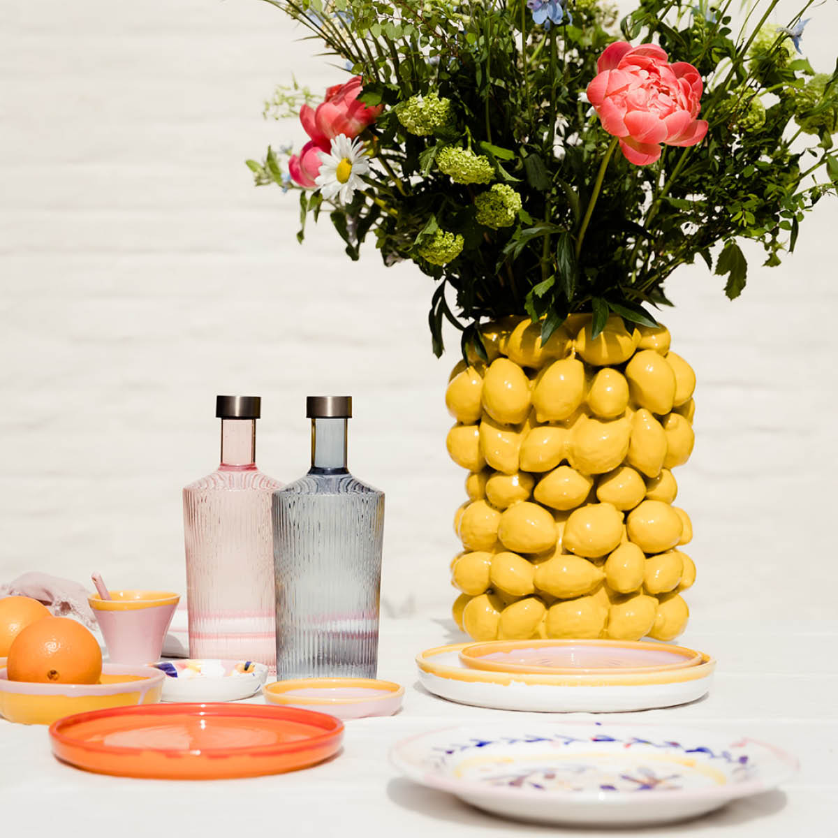 Paveau Ribbed Elegance flaske Twilight 1,25L blå