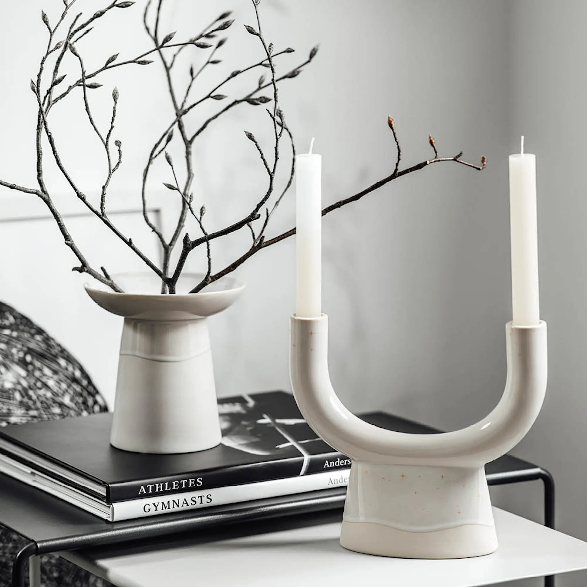 Villeroy & Boch Winter Glow ljusstake U-form 23x8,5x20,5 cm