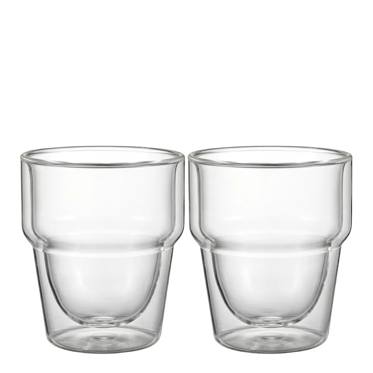 Dorre Kaffemugg 32 cl 2-pack dubbelväggad Klar