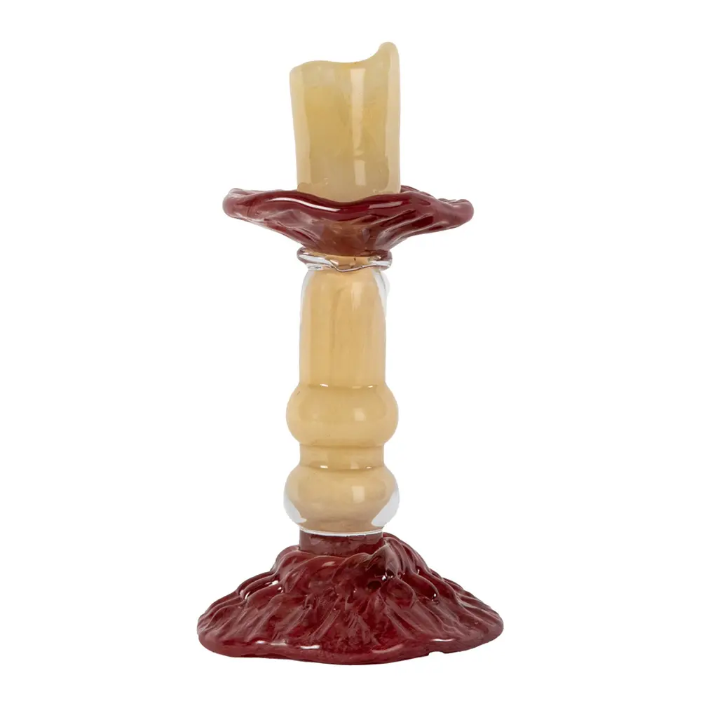 Lara Kynttilänjalka 12x22 cm Beige