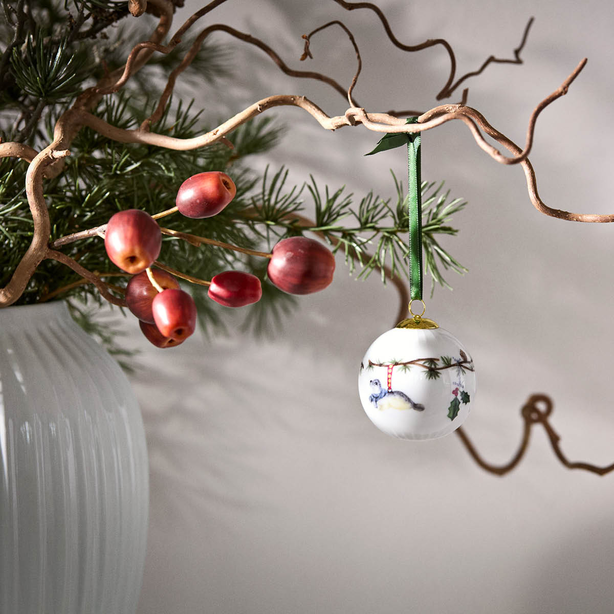 Kähler Hammershøi Christmas julkula 2026 6 cm