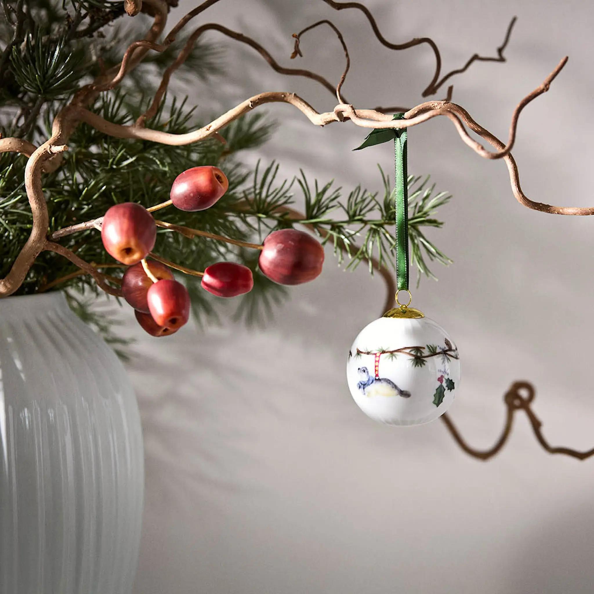 Kähler Hammershøi Christmas julkula 2026 6 cm