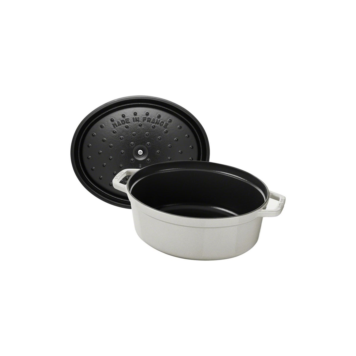 Staub Staub La Cocotte gryta 5,5 L oval White Truffle