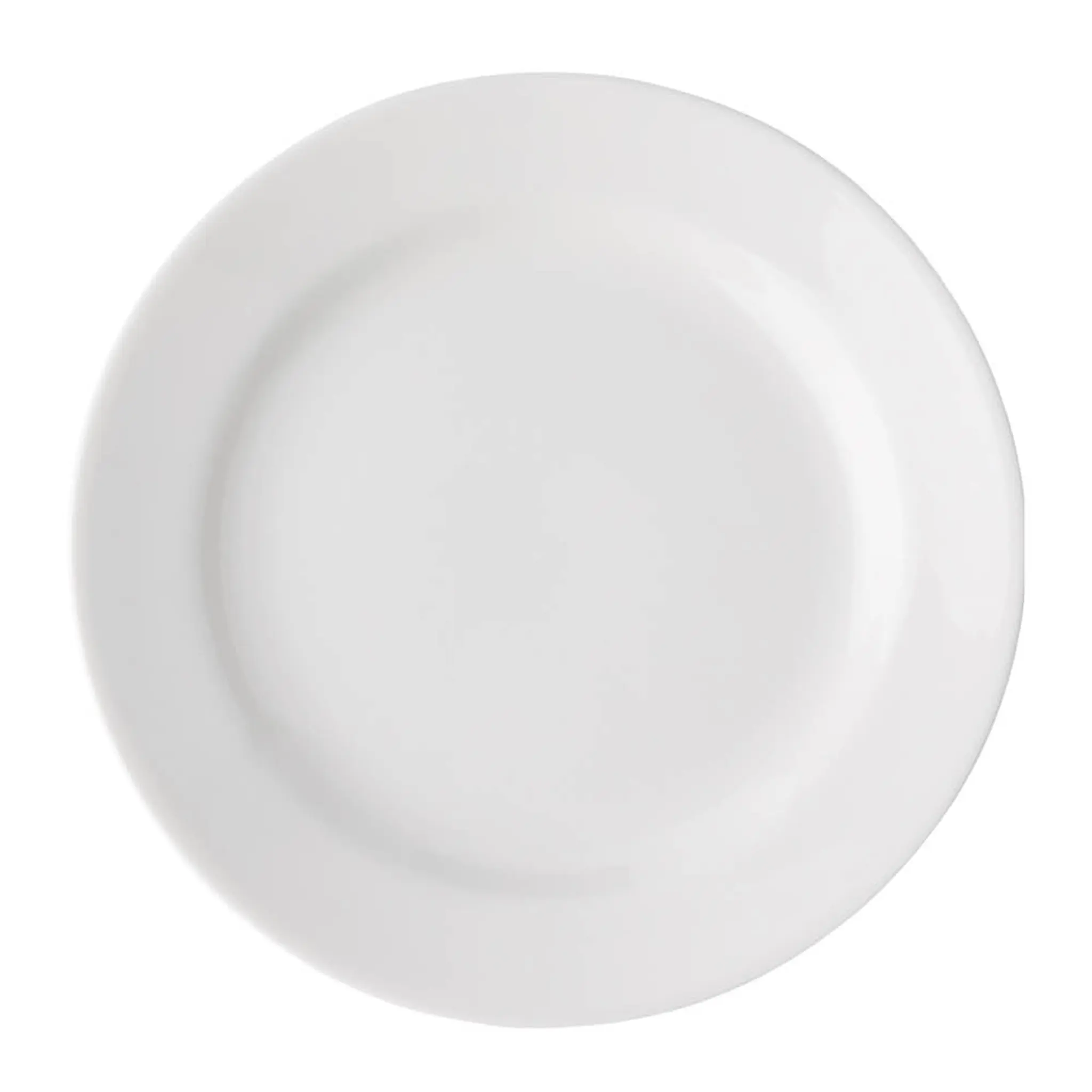 Gustafsberg Bas tallrik med bräm 18 cm vit