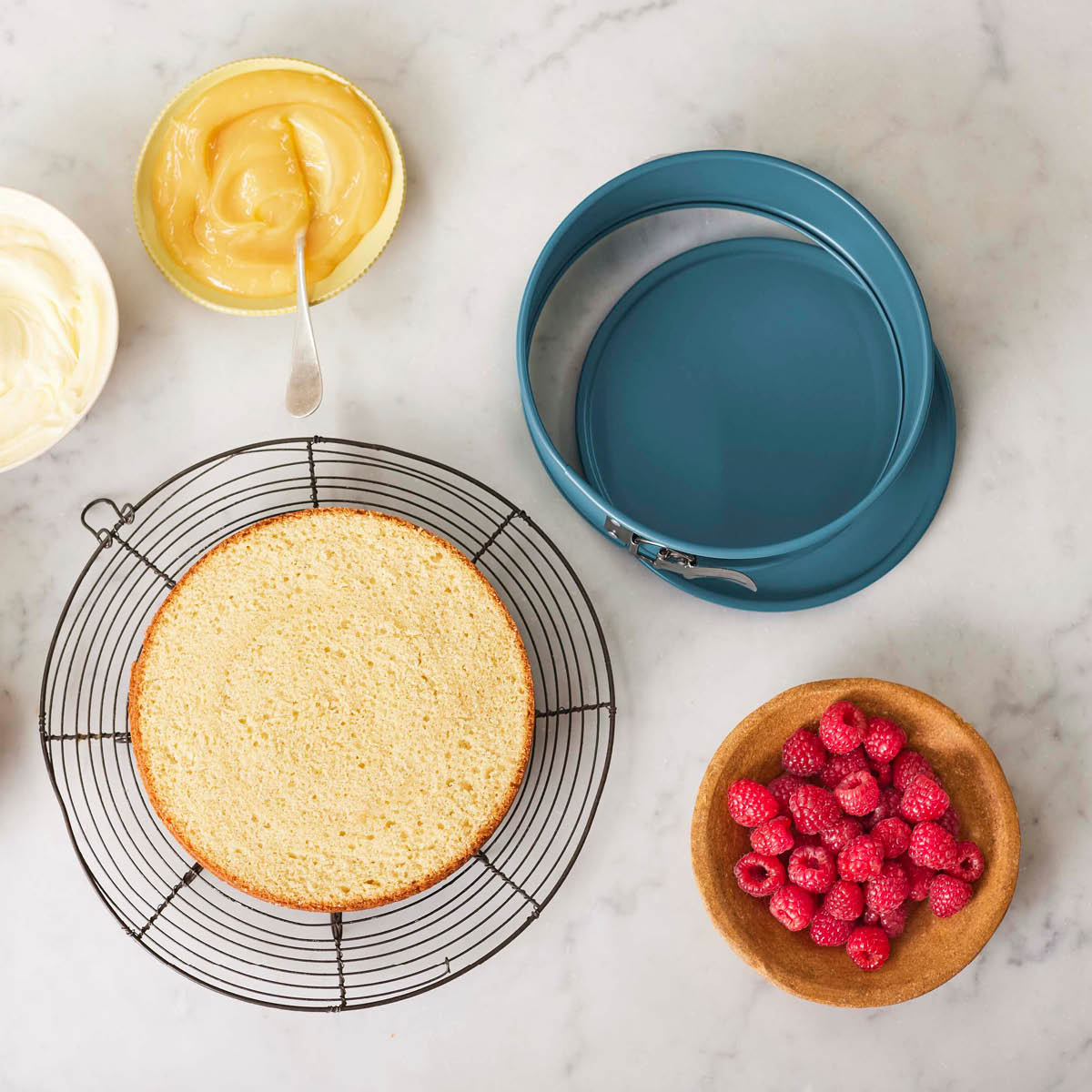 Tefal Bakeware springform 22 cm blå