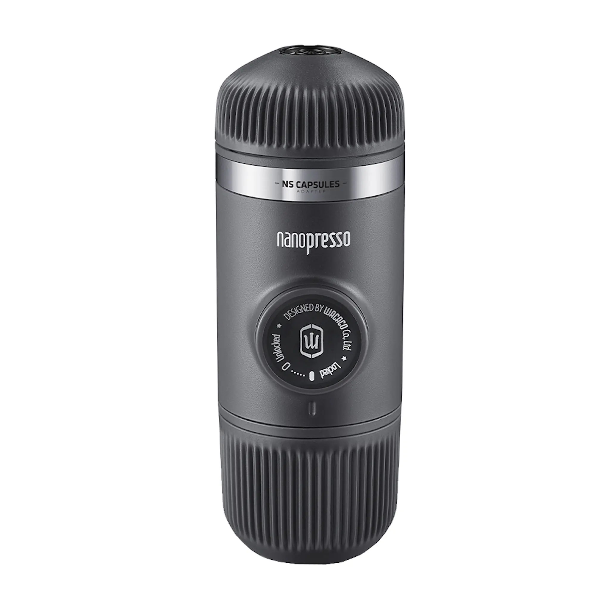 Wacaco Nanopresso espressomaskin med NS-adapter grå