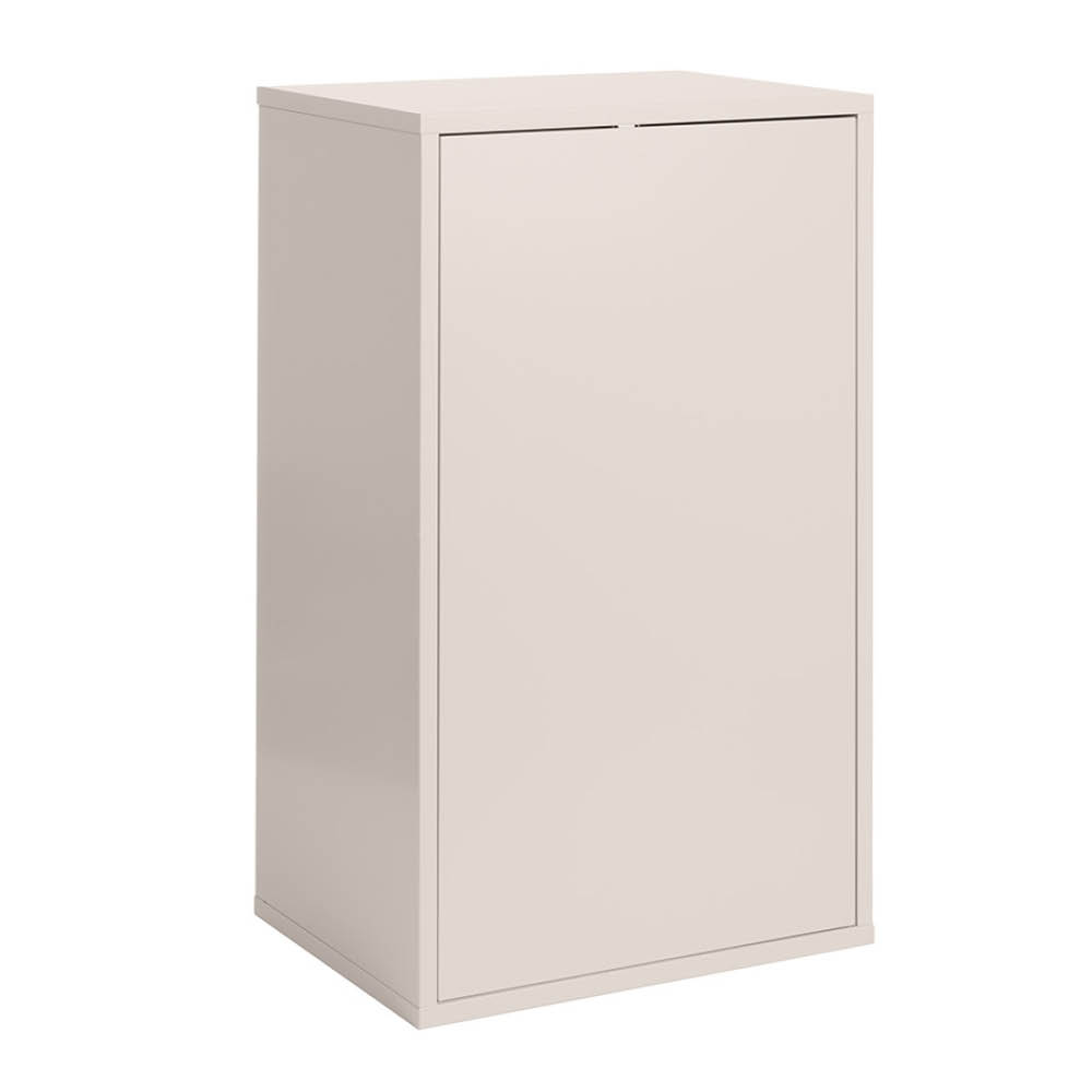 ReCollector Laundry Boks Pyykkikori 30x43x70 cm Silver Cloud Grey