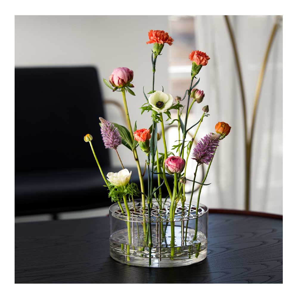 Klong Äng vase stor stål