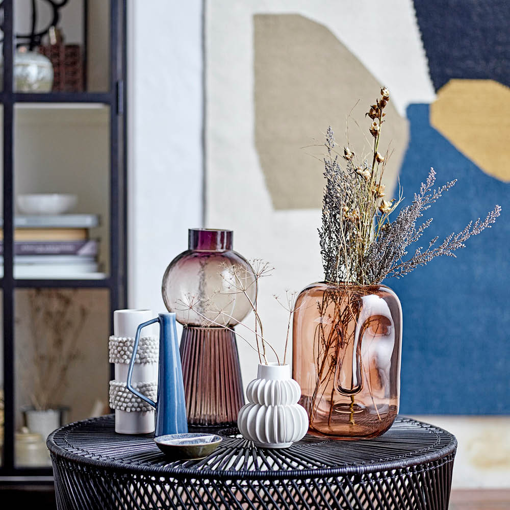 Bloomingville Halfdan Vas 14 cm Vit