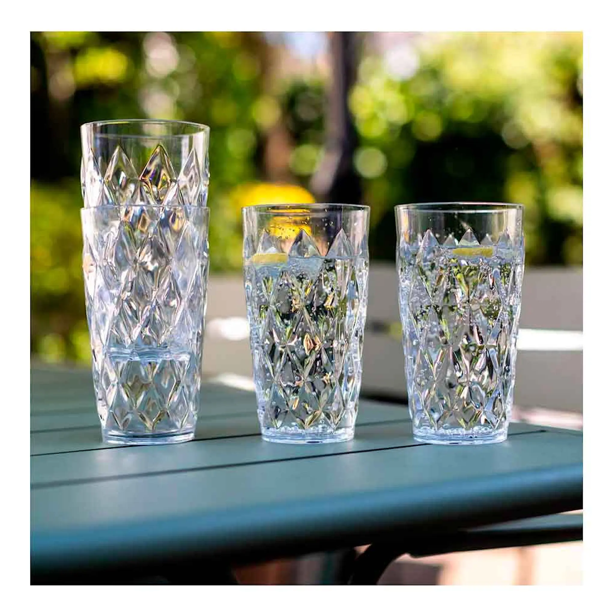 Koziol Crystal Glas Högt 6-pack Klar