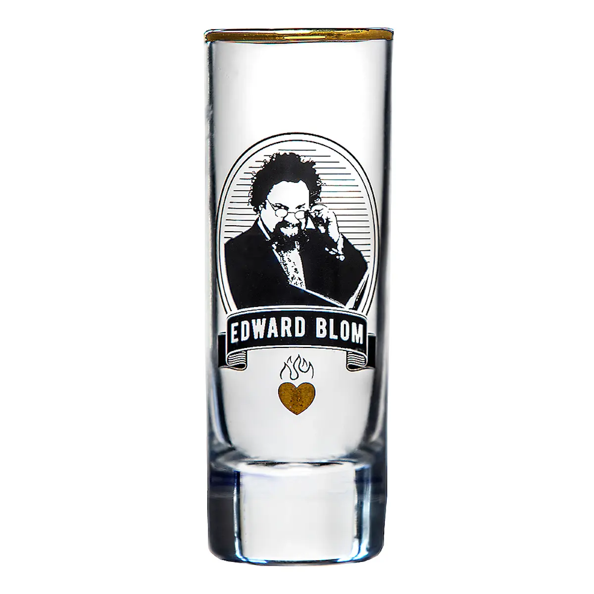 Edward Blom Shotglas No: 4 Som ungdom ska man