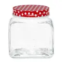 Konserveringsburk med skruvlock 0,9 L