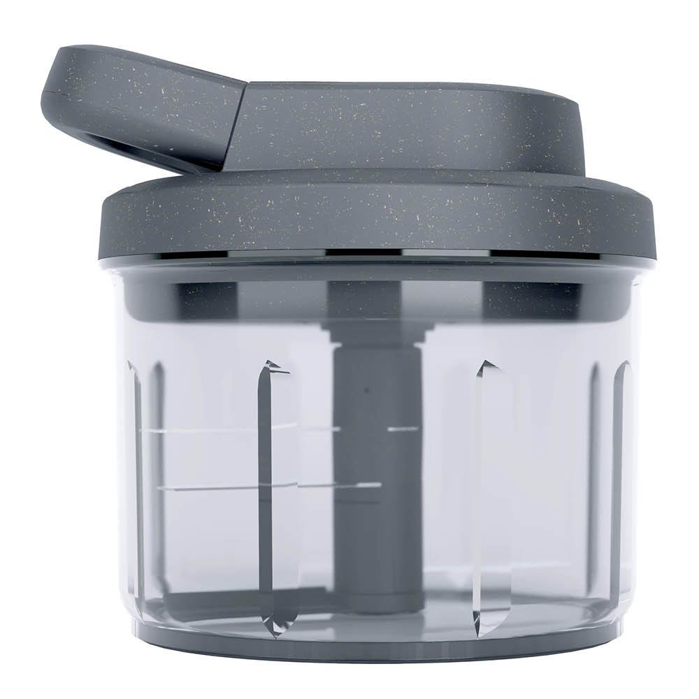 Zyliss Easy Pull multihackare 13 cm grå