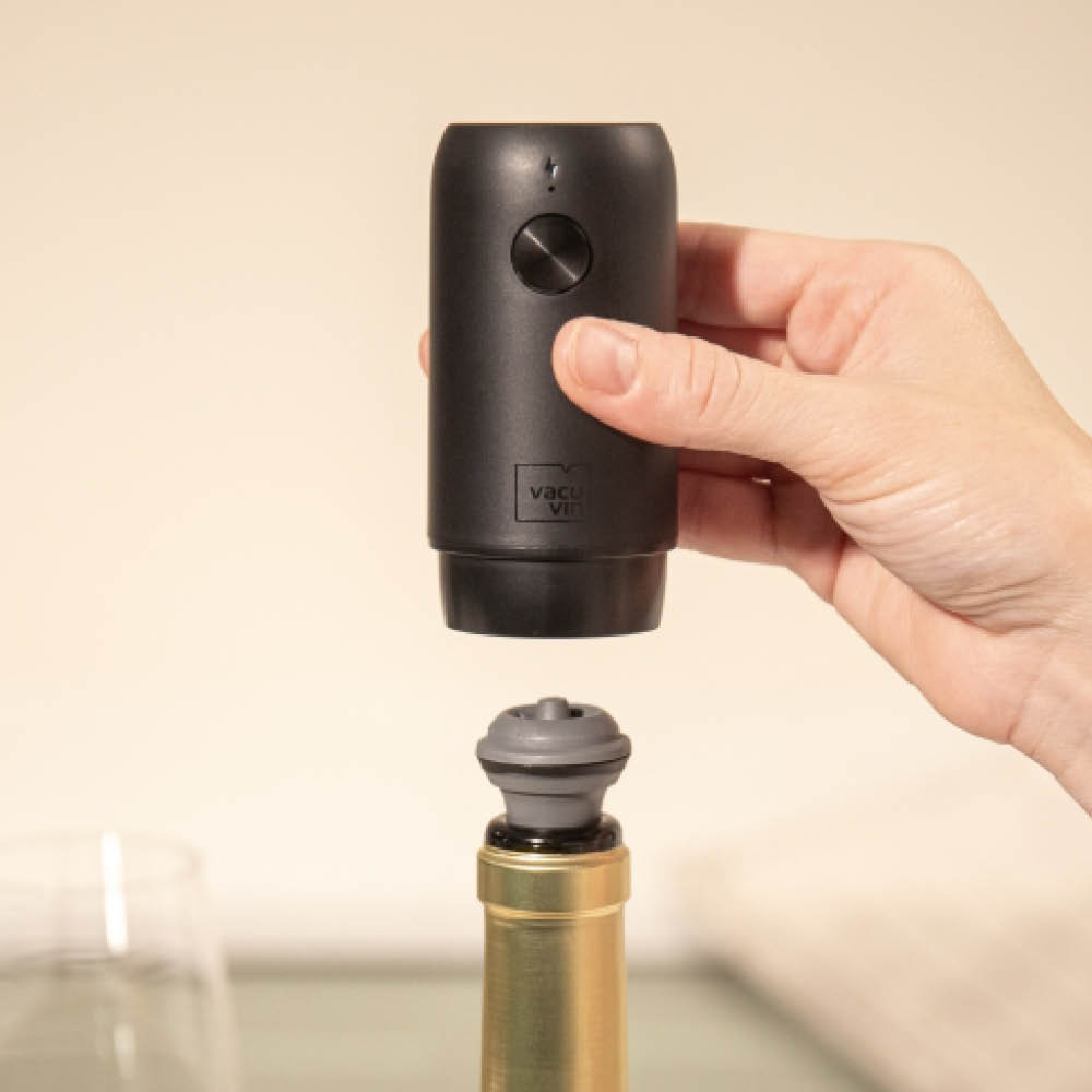 Vacu Vin Wine Set Electric vinset 2 delar Keith Haring svart