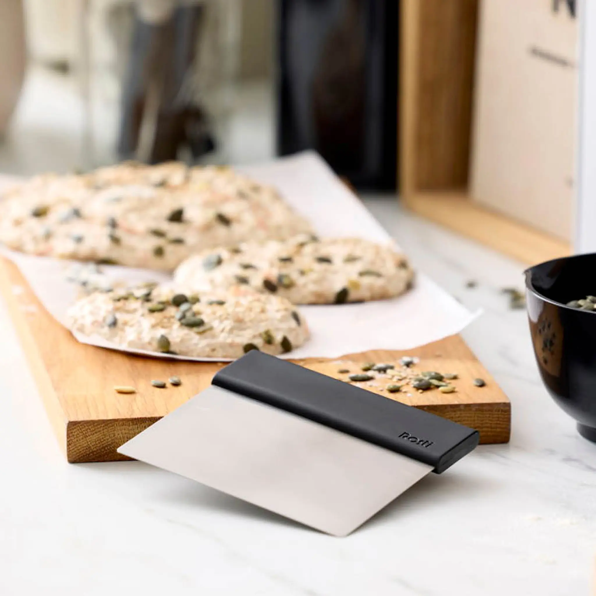 Rosti Emma degskrapa stål black