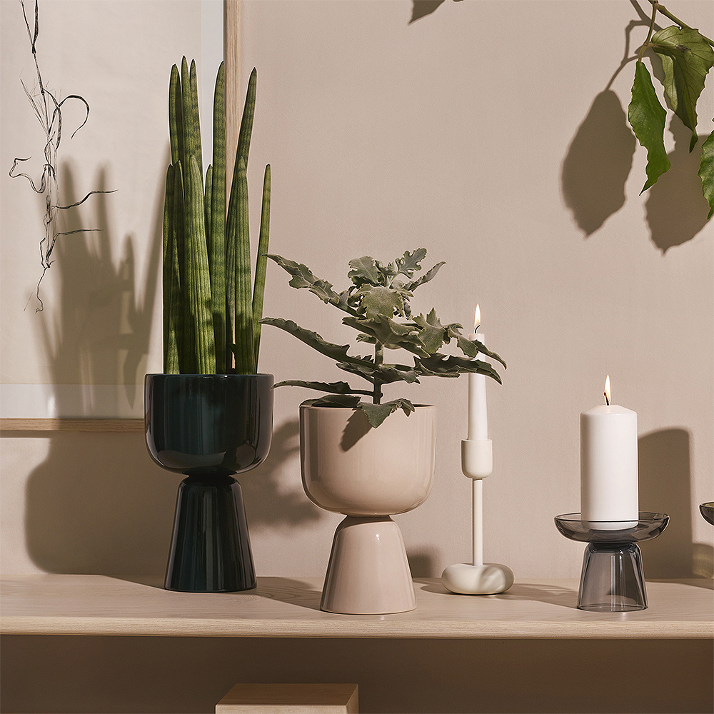 iittala Nappula potteskjuler 230x155 mm beige