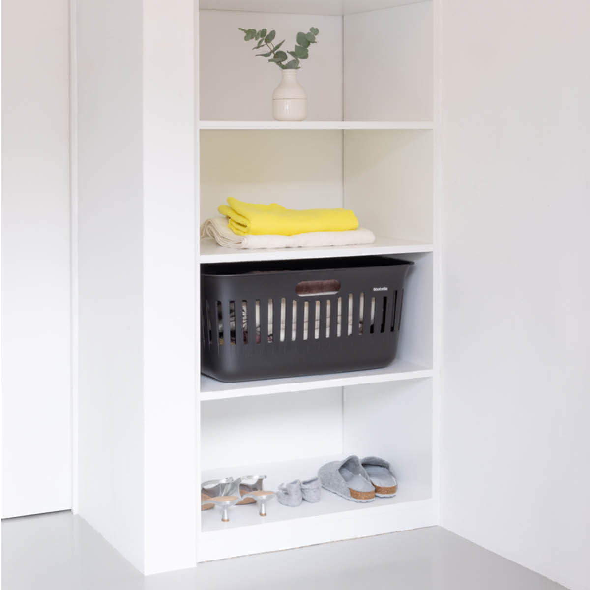 Brabantia Collect-It tvättkorg 40 L svart