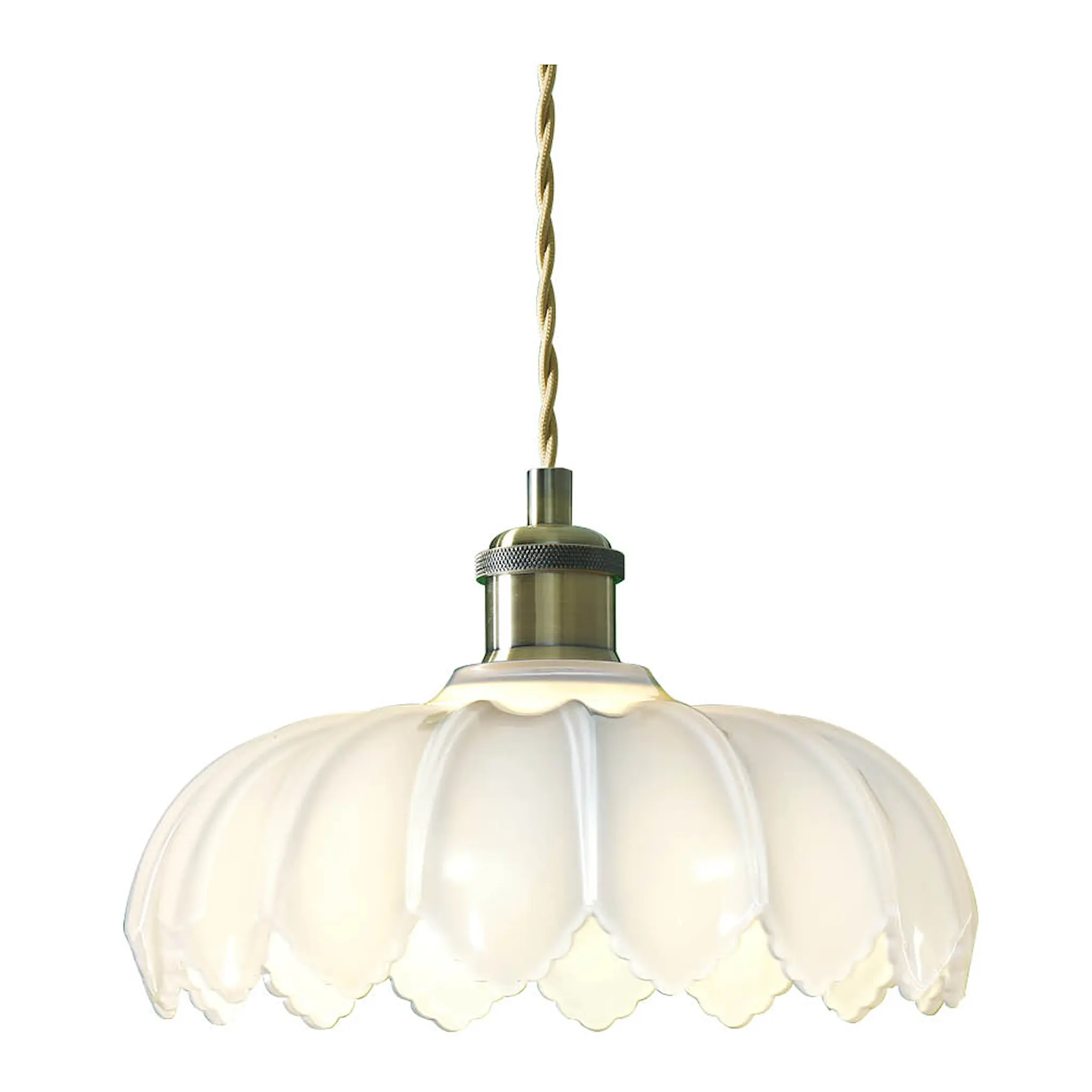 Aneta Lighting Sofia vinduspendel 25 cm antikk/hvit