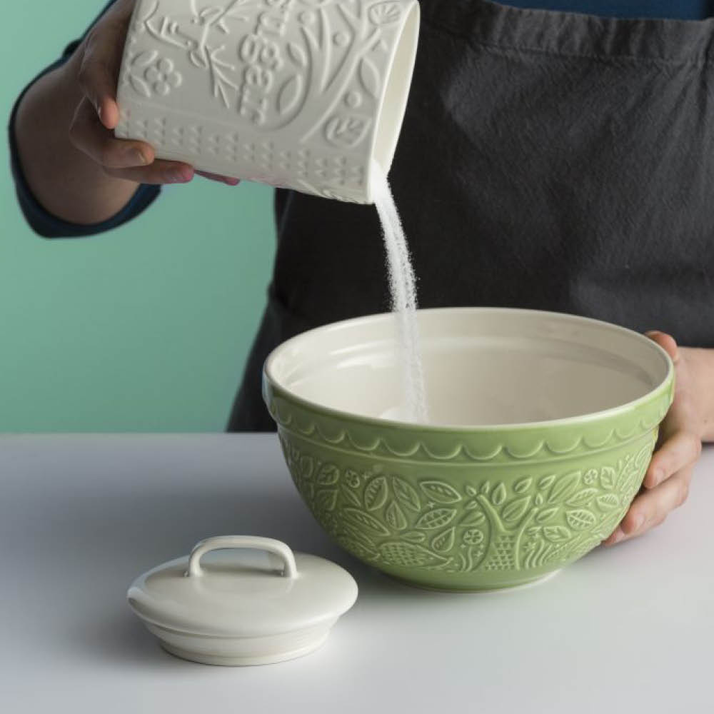 Mason Cash In The Forest blandningsskål S30 1,1 L Igelkott grön