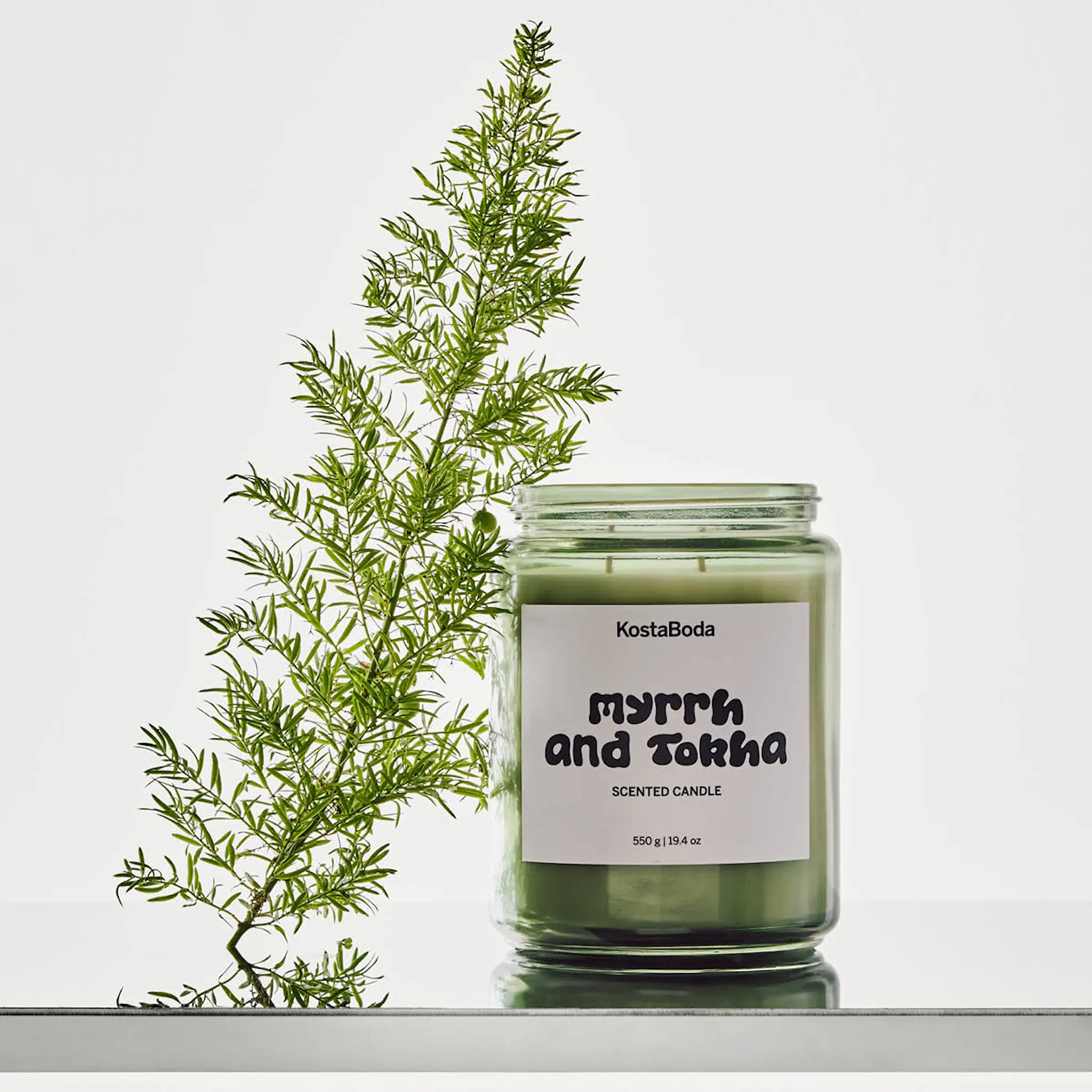 Kosta Boda Mind Tuoksukynttilä 13 cm Myrrh & Tokha