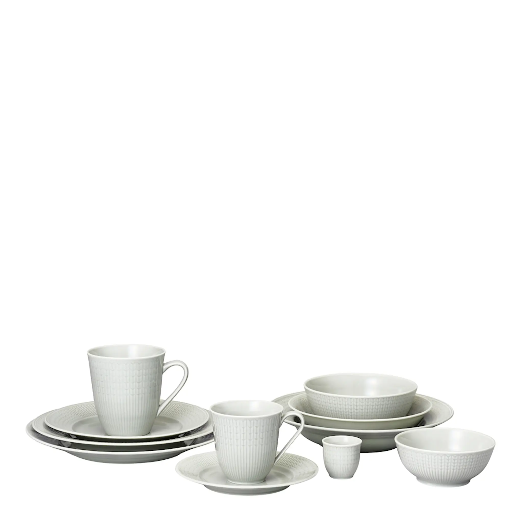 Rörstrand Swedish Grace Djup Tallrik 25 cm Dimma