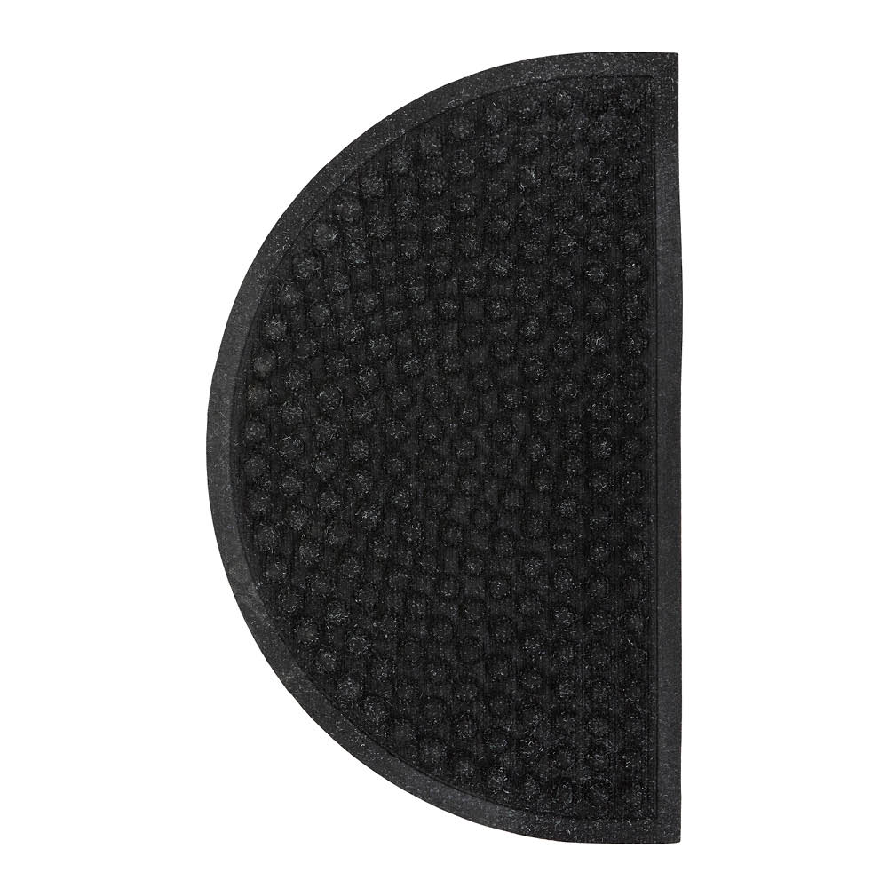 House Doctor Entry dörrmatta halvmåne 75x45 svart