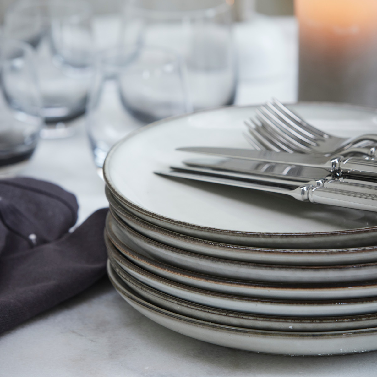 Lene Bjerre Amera Lautanen 20,5 cm Beige