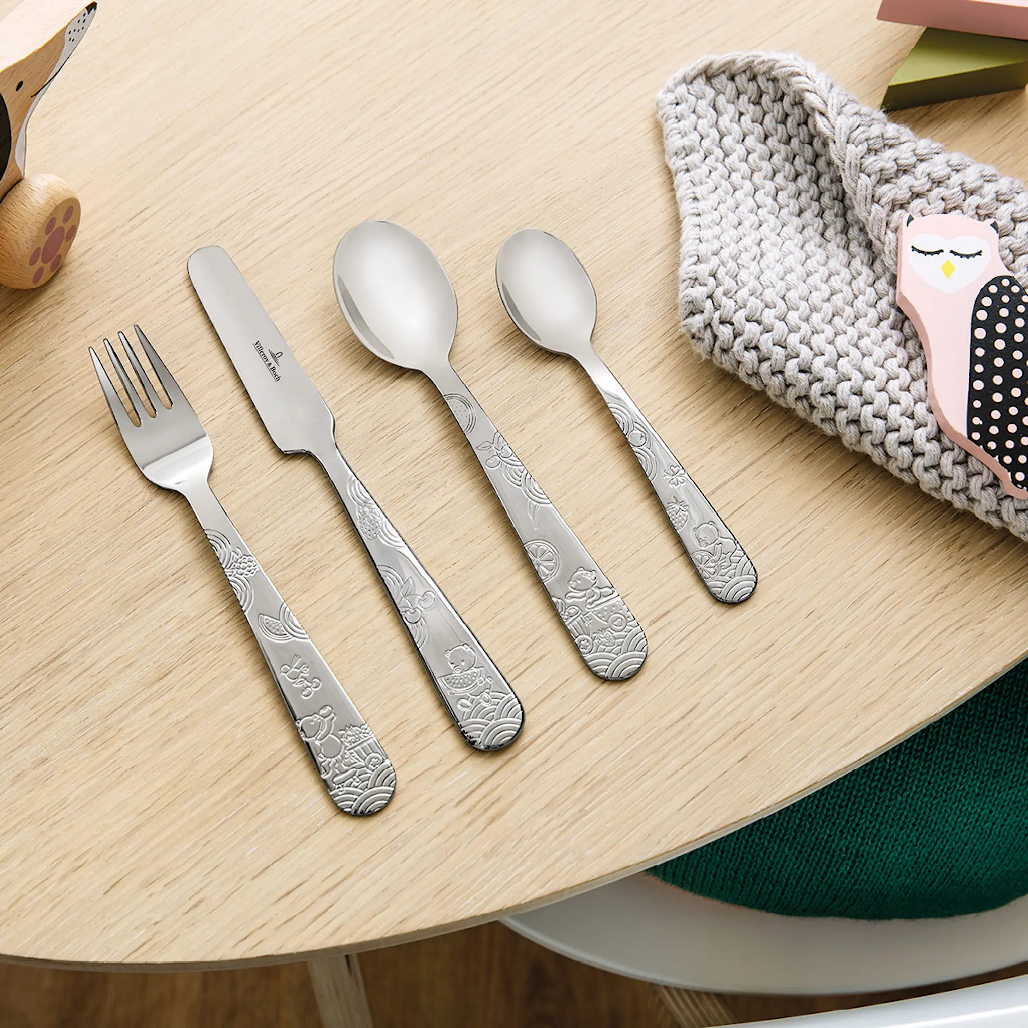 Villeroy & Boch Hungry as a Bear barnbestick 4 delar