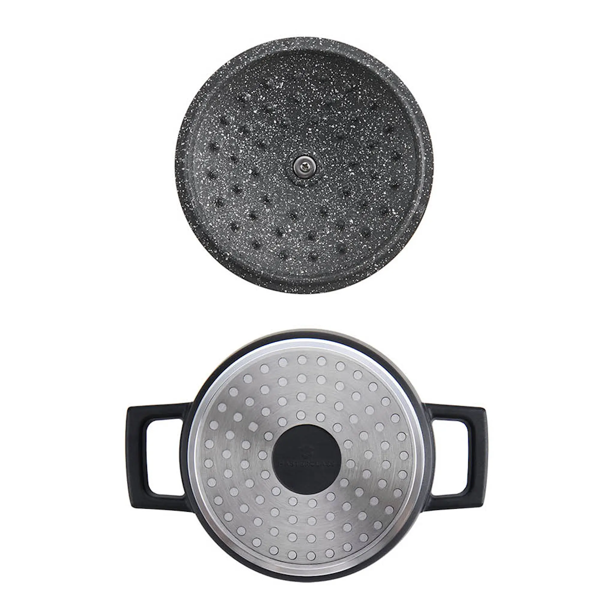 MasterClass Cast Aluminium Pata 1,4 L Musta