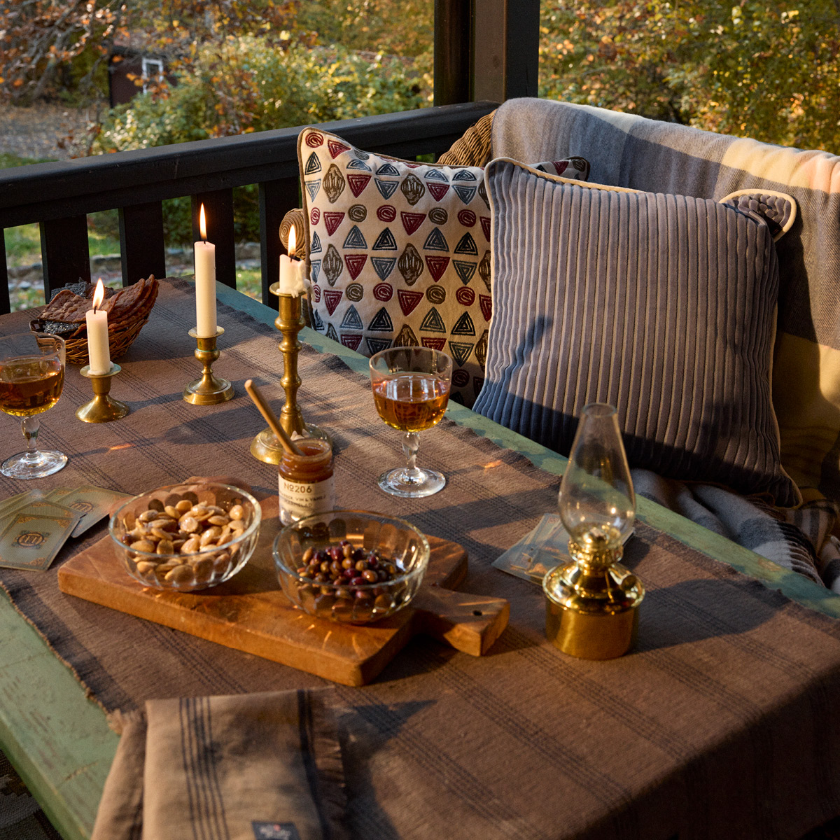 Lexington Lexington Kaitaliina 250x50 cm Ruskea/Musta