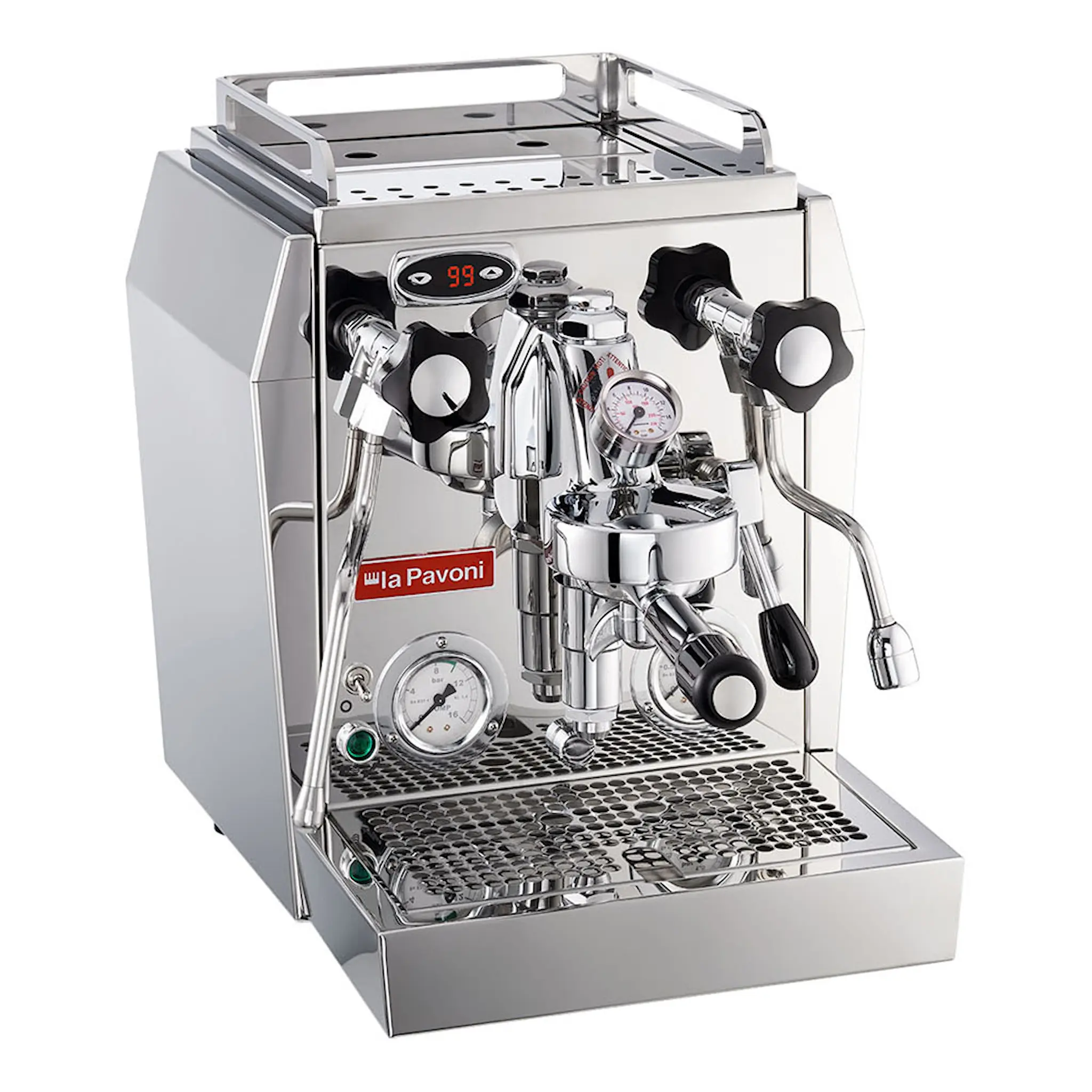 La Pavoni Evoluzione Semiproffessionell Manuell Kaffemaskin 1520W Rostfritt stål