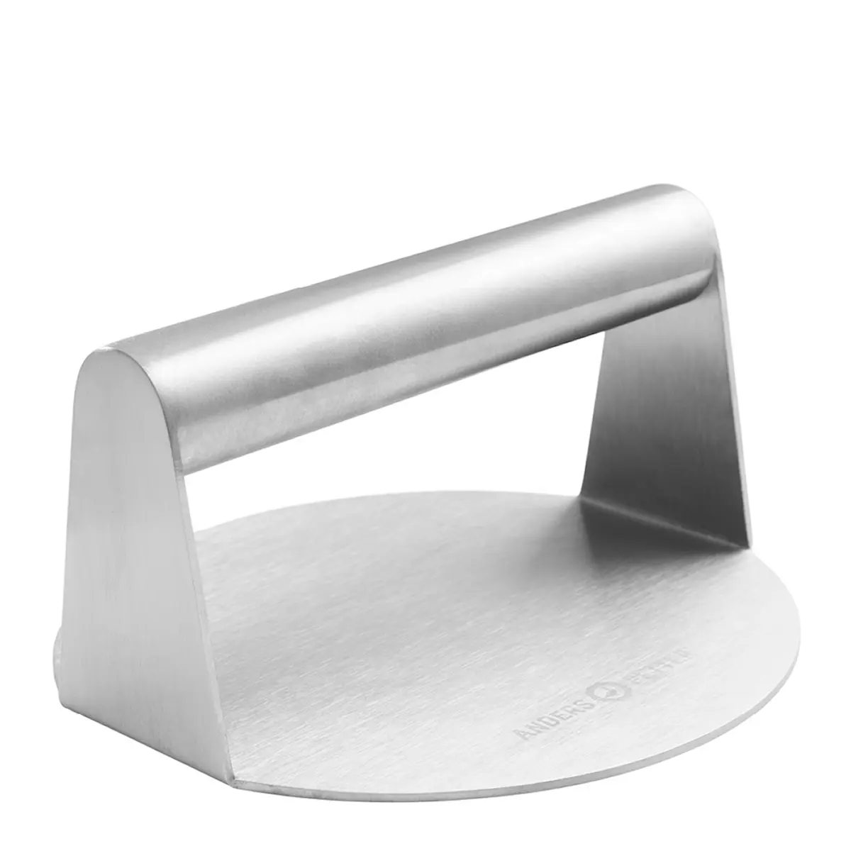 Anders Petter Steel Essentials hamburgerpress 14 cm borstat stål