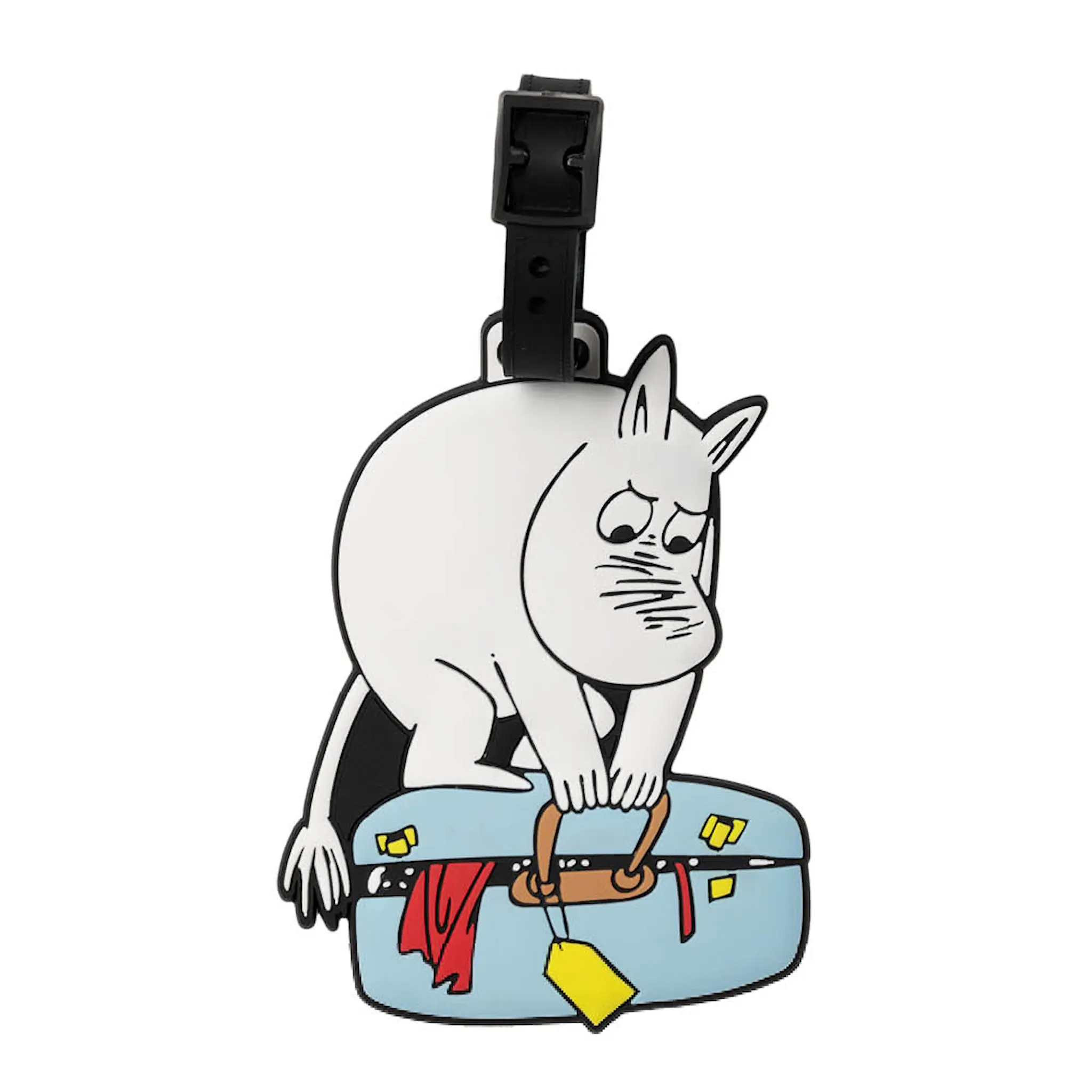 Moomin Arabia Mumin bagagetag 19 cm Mumintrollet Redo för semester