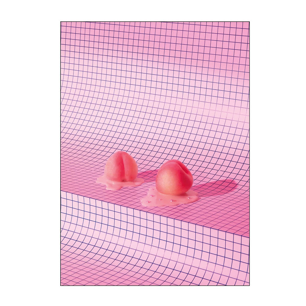 Poster & Frame - Rikke Mønster Juliste 30x40 cm Peach