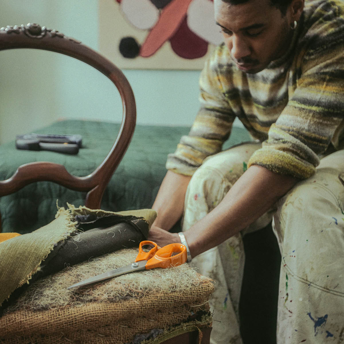 Fiskars Classic universalsaks 25 cm oransje