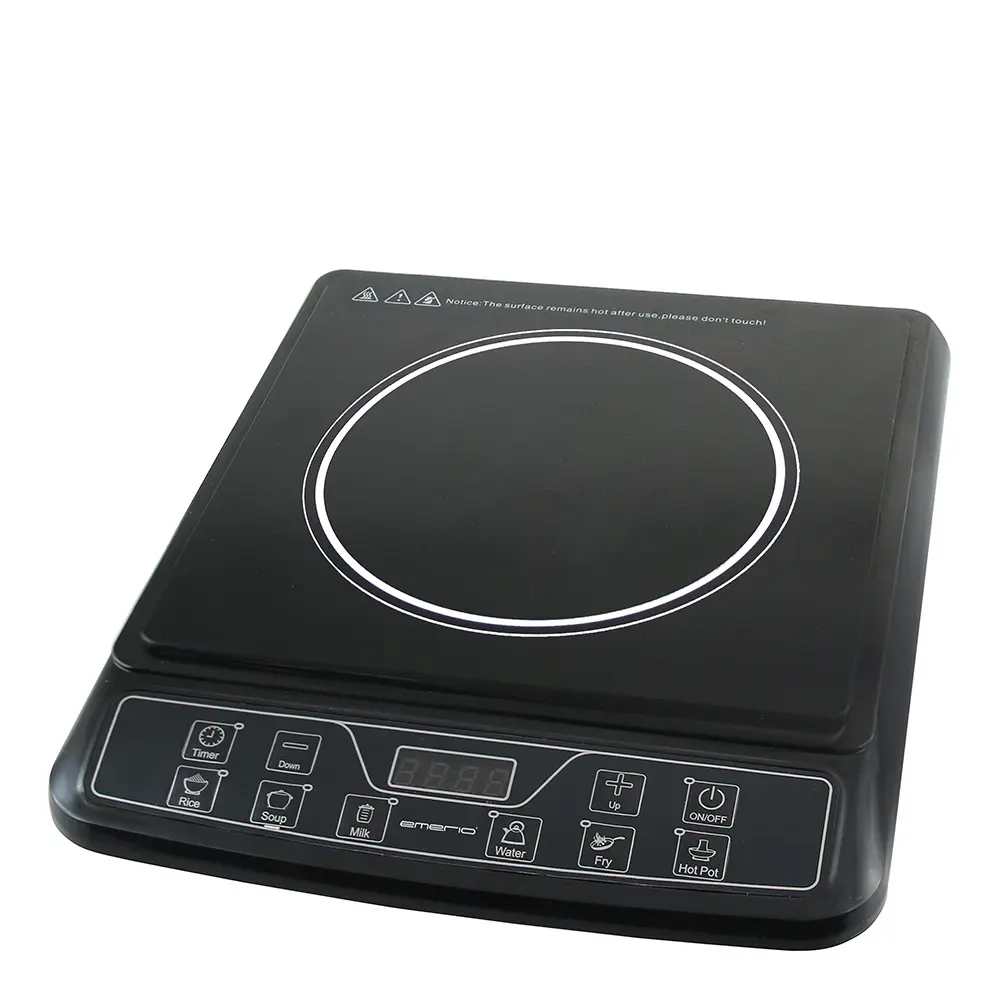 Induktionsplate 2000W svart