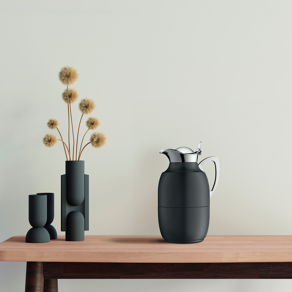 Alfi Juwel termokanne 1L rustfritt stål matt svart