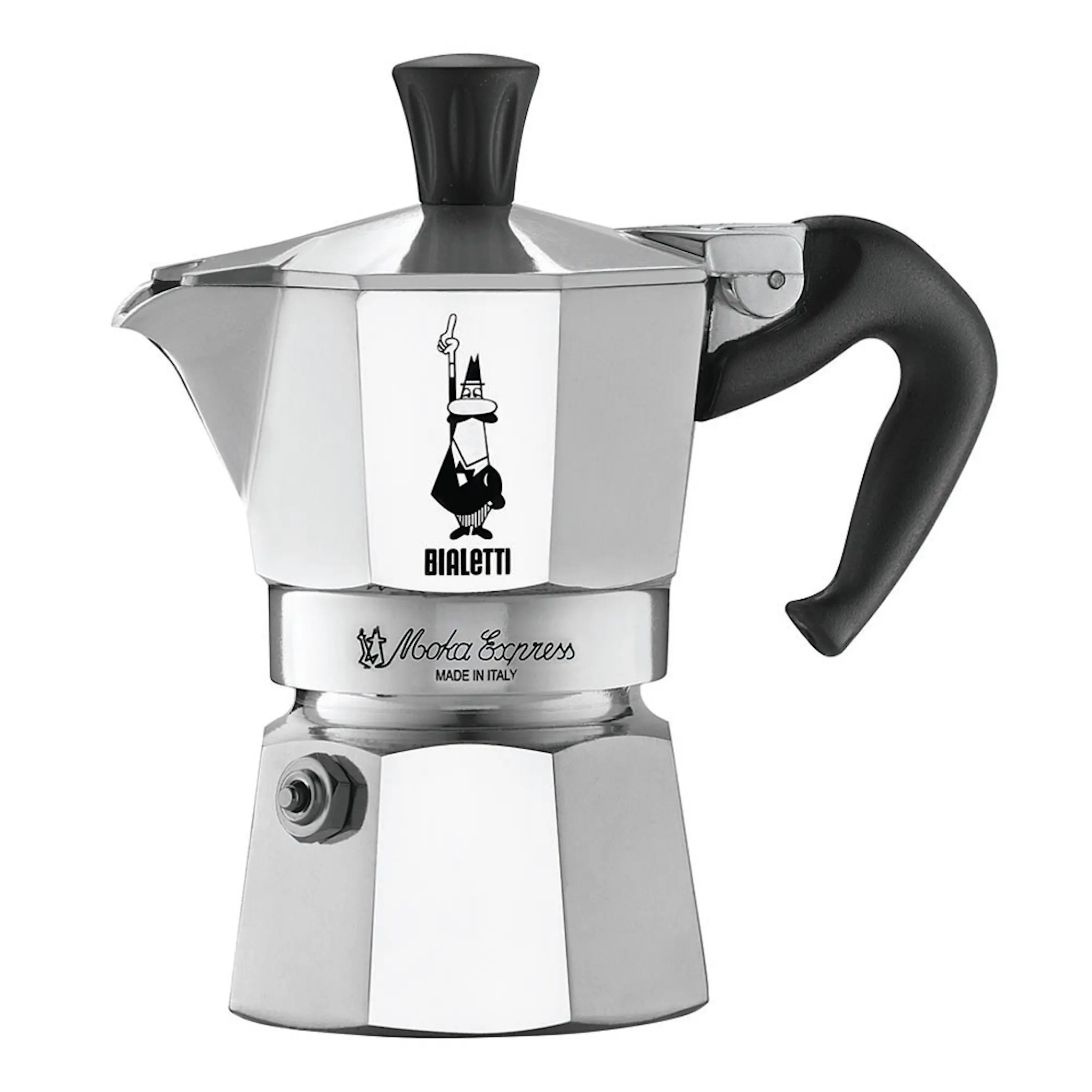 Bialetti Moka Express Espressokokare 1 Kopp Blank