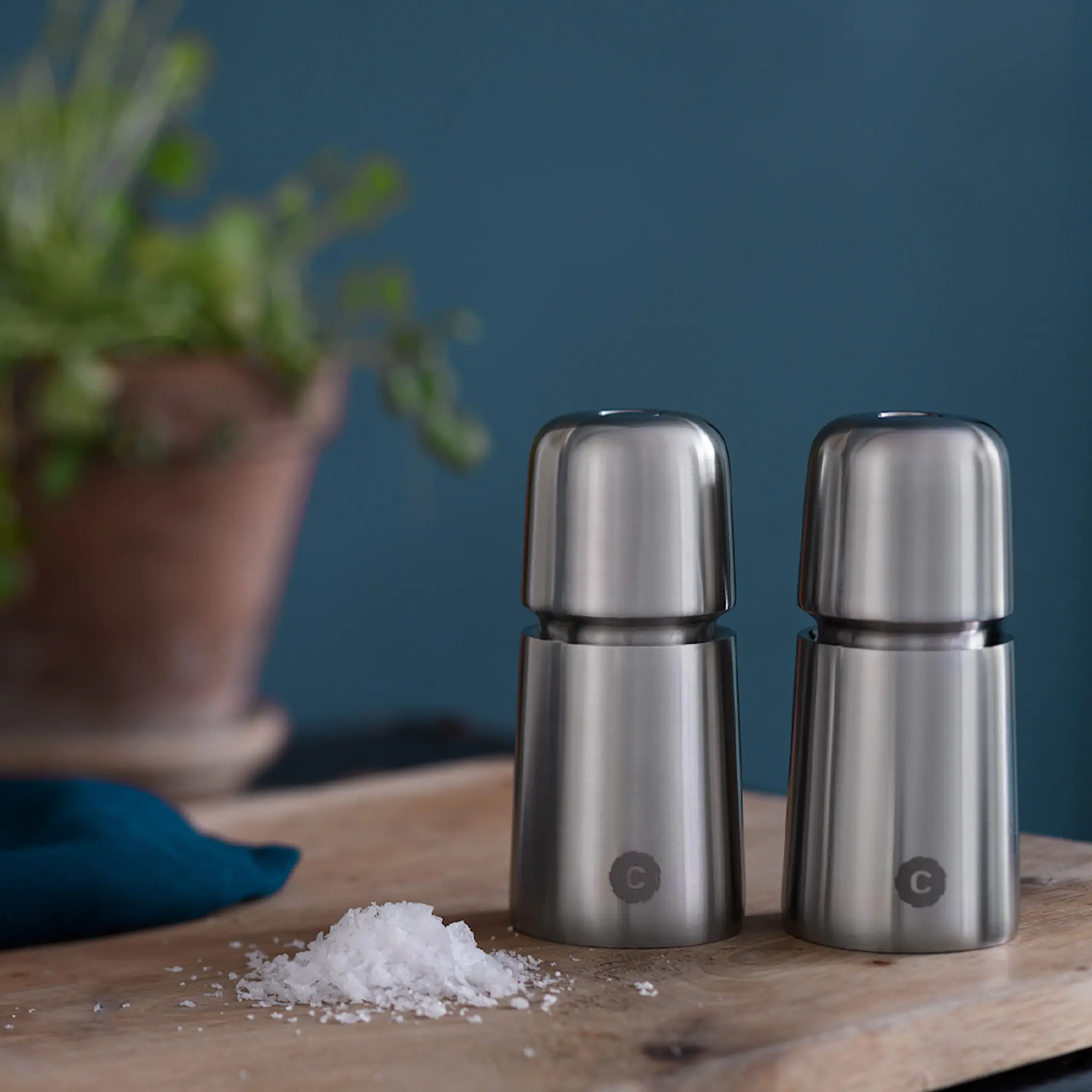 CrushGrind Stockholm Maustemylly 11 cm Ruostumaton teräs