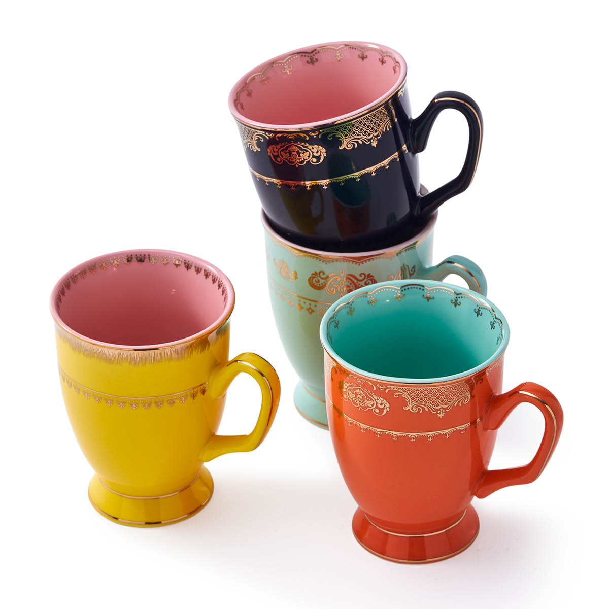 Pols Potten Grandpa mugg 30 cl 4-pack multi