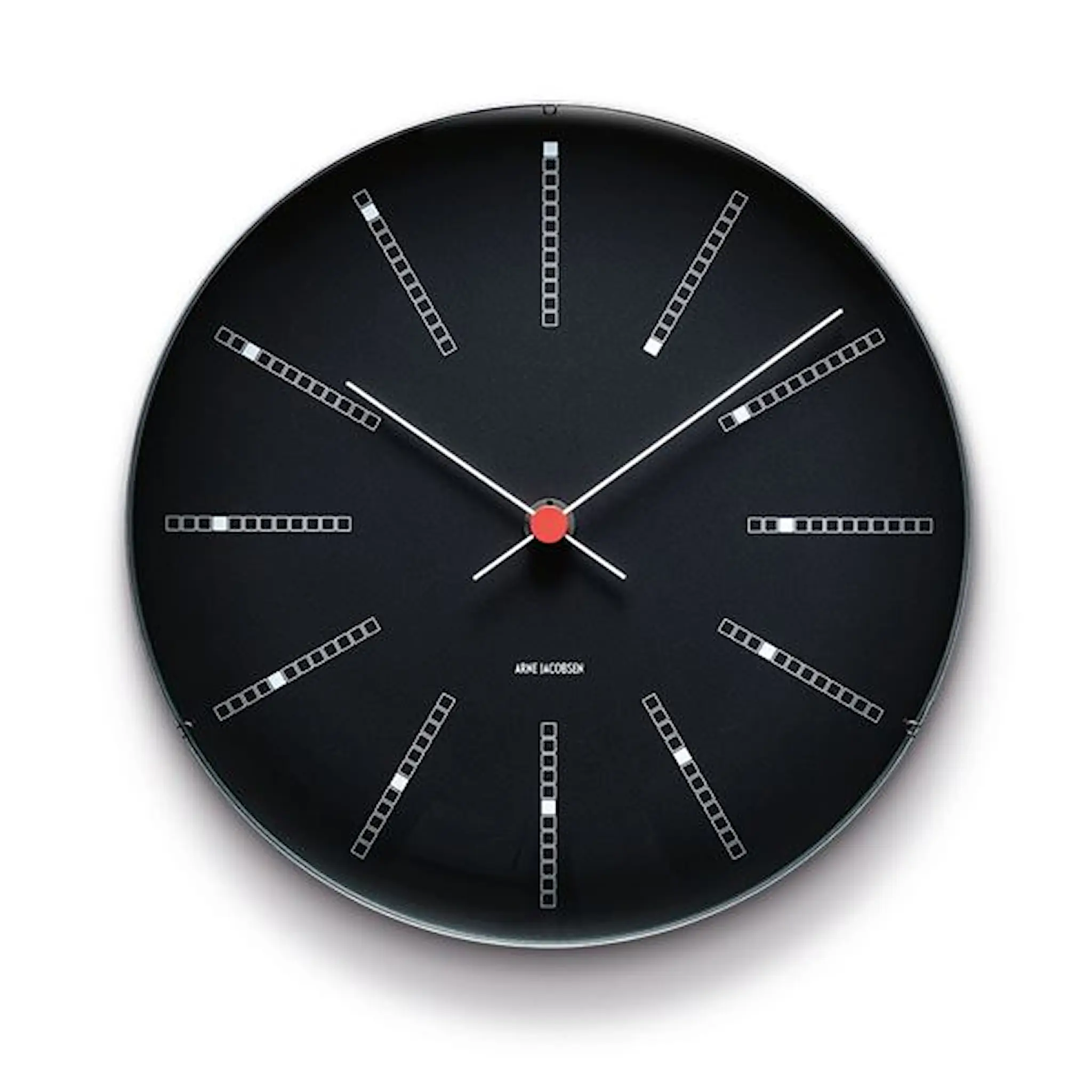 Arne Jacobsen Bankers Väggur 21 cm Svart