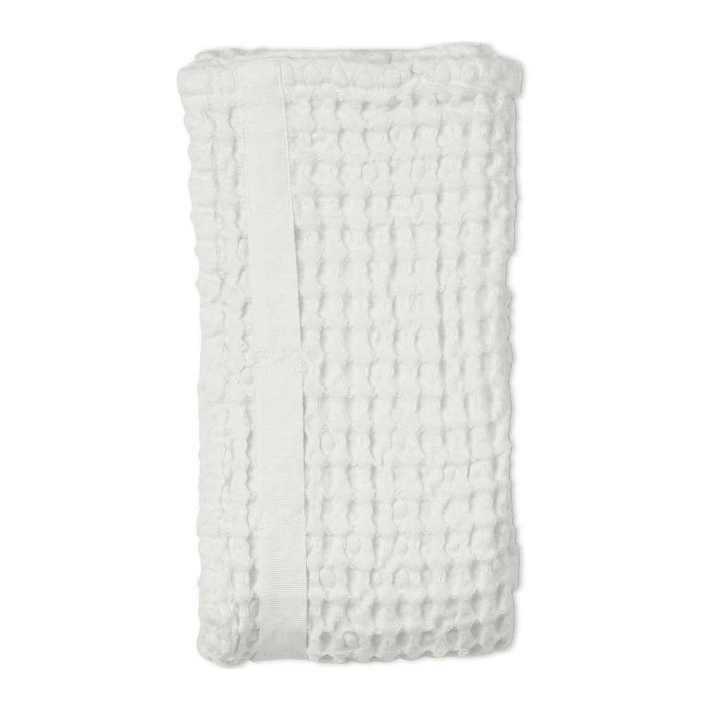 The Organic Company Big Waffle håndhånkle 50x75 cm hvit