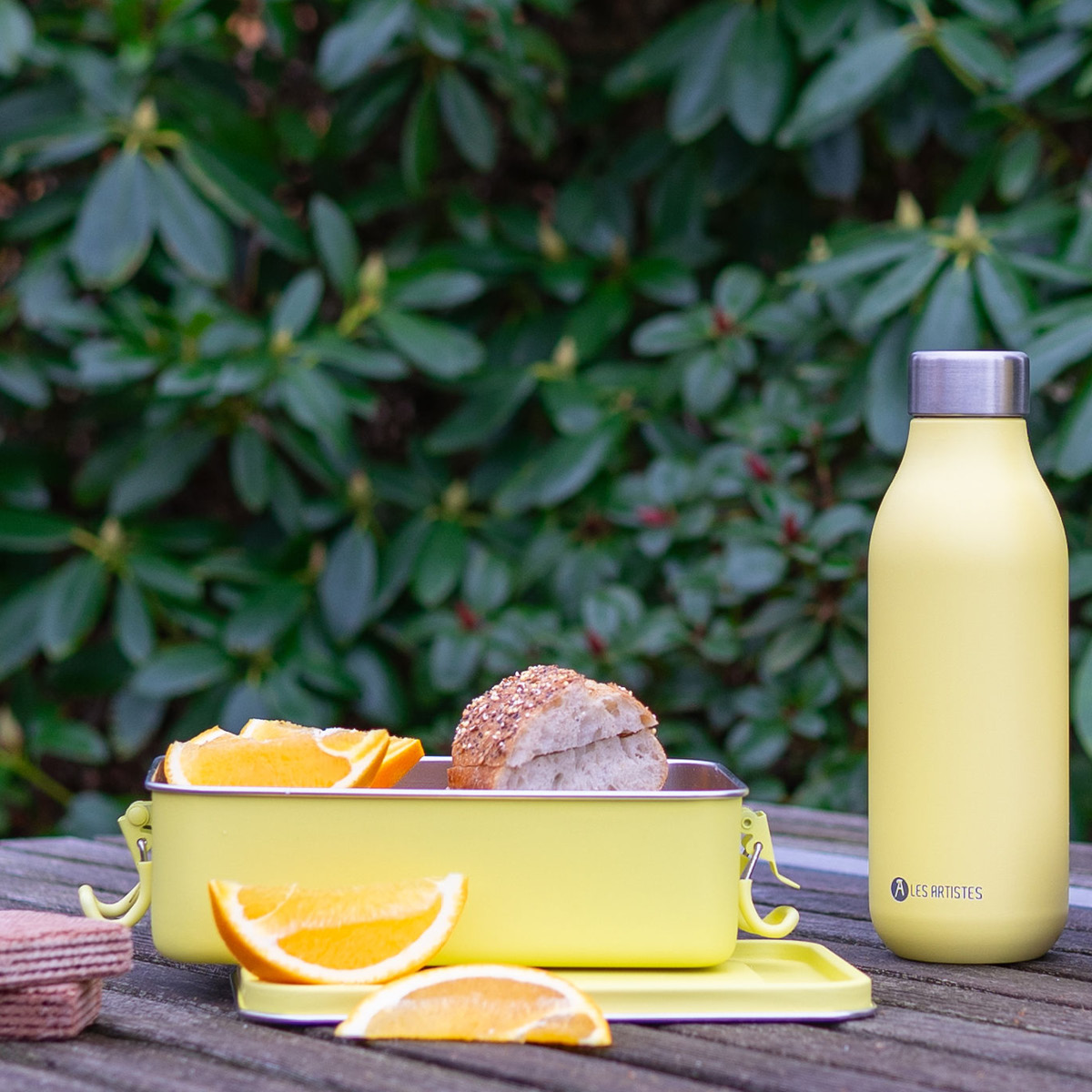 Modern House Smart box matlåda 1,2 L ljusgul