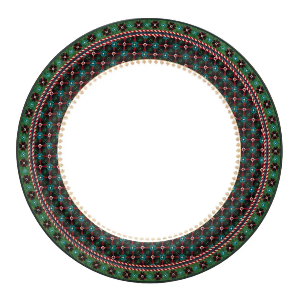 Berry Blues Clover Lautanen 26,5 cm Vihreä