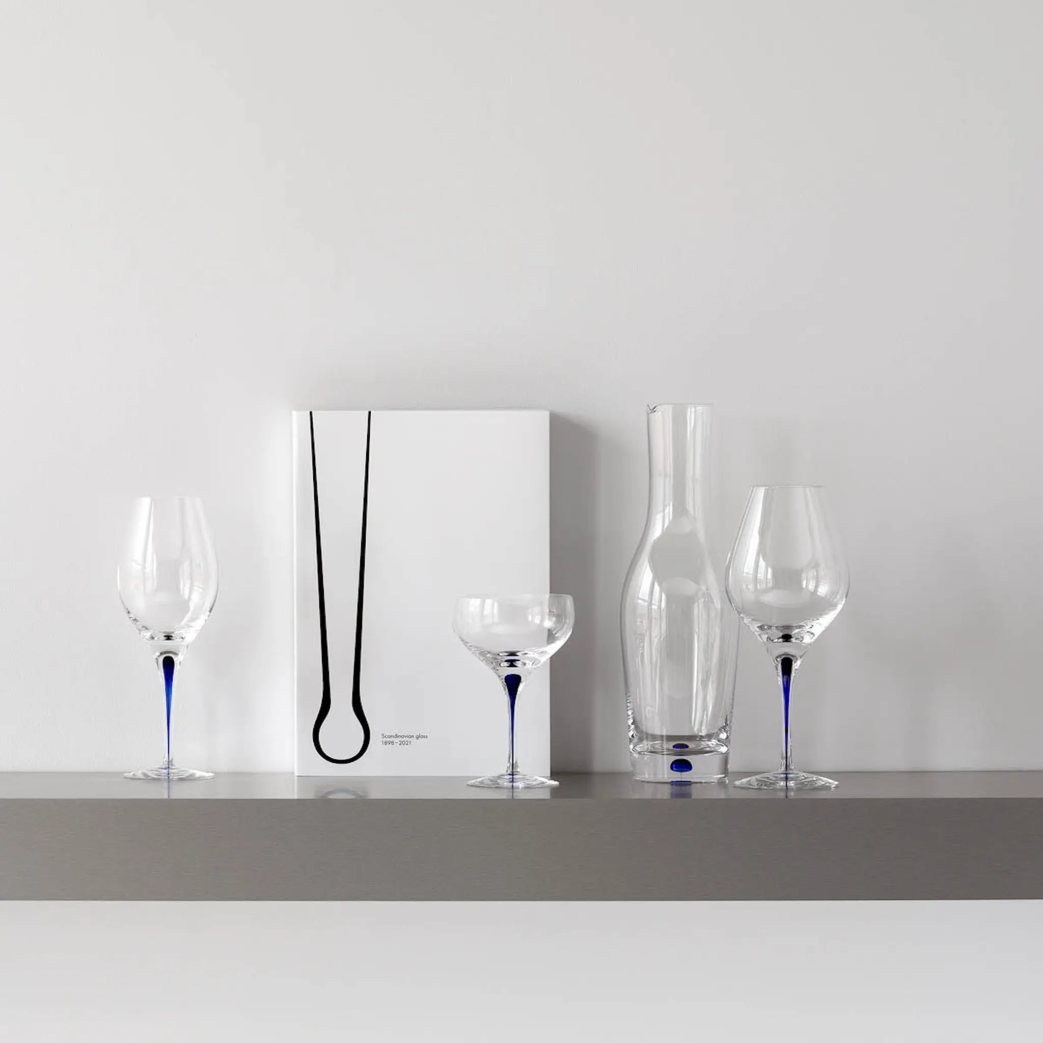 Orrefors Intermezzo Sininen Karahvi 112 cl