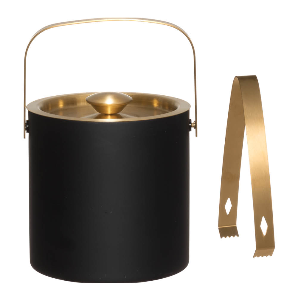 Maku Kitchen Life Ishink med tång 1,3 L svart