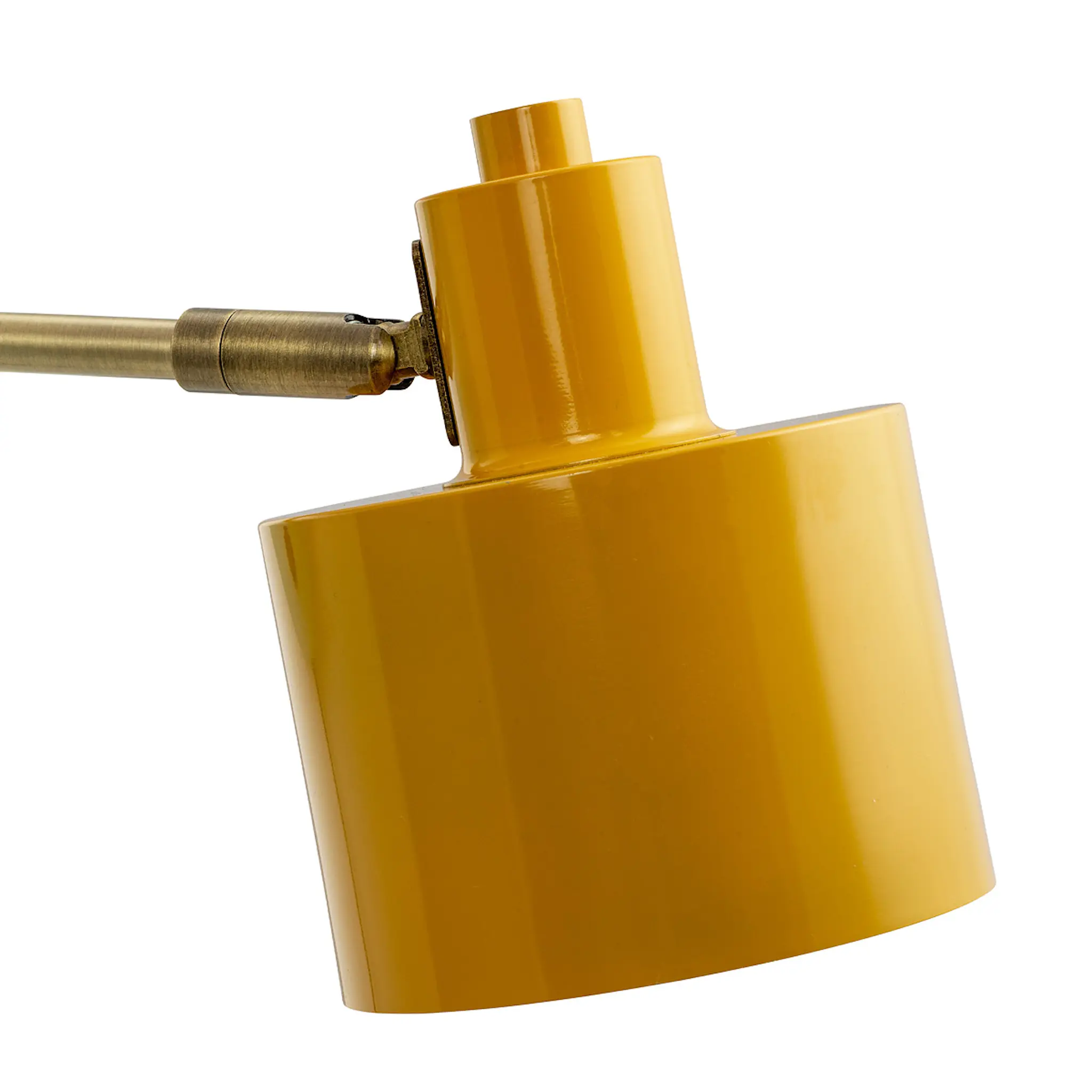 Dyberg Larsen Ocean vägglampa 11,5 cm beige/mässing