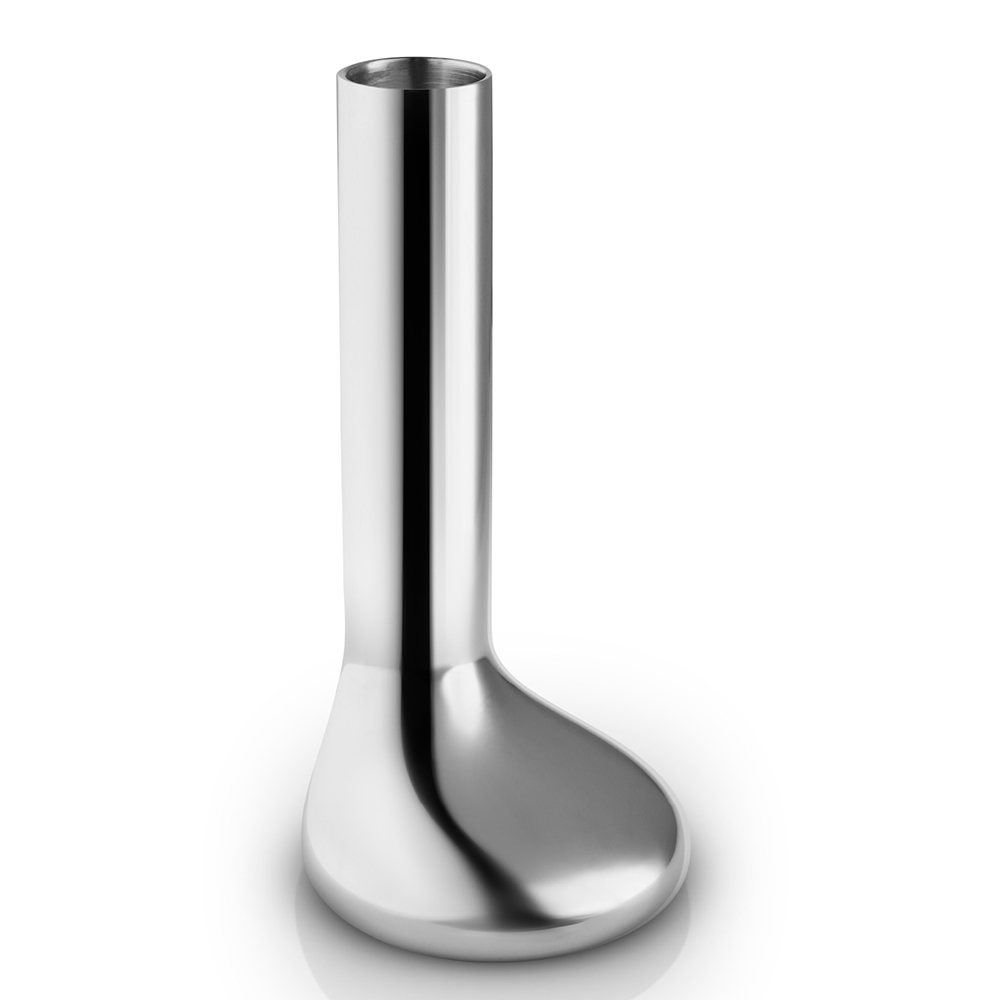 Eva Solo Mellow Kynttilänjalka 17 cm Hopea