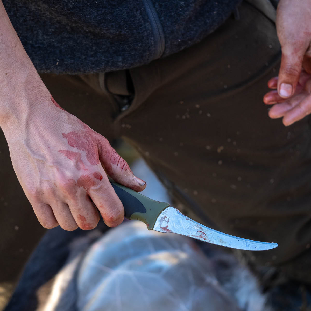 Brusletto Sprettern bukåpner 24,5 cm svart/grønn