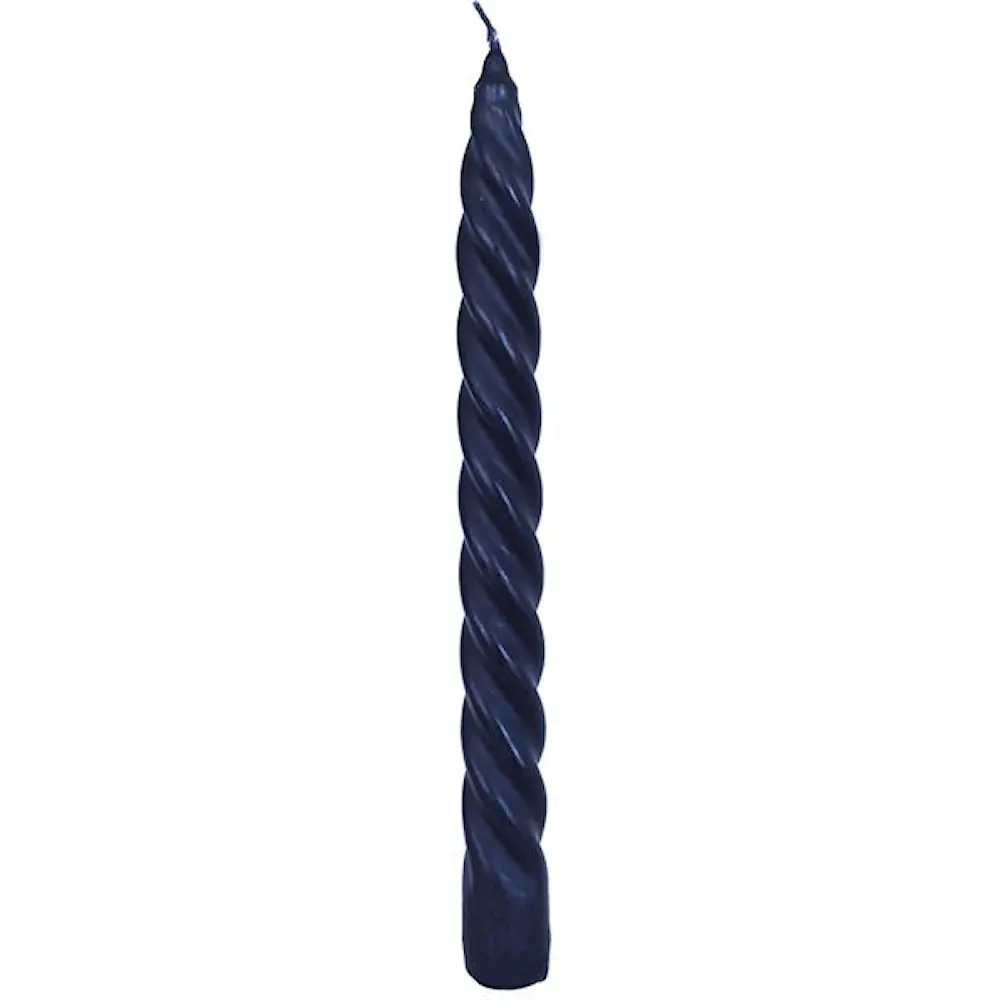 Lys Kierrekynttilä 23 cm Musta